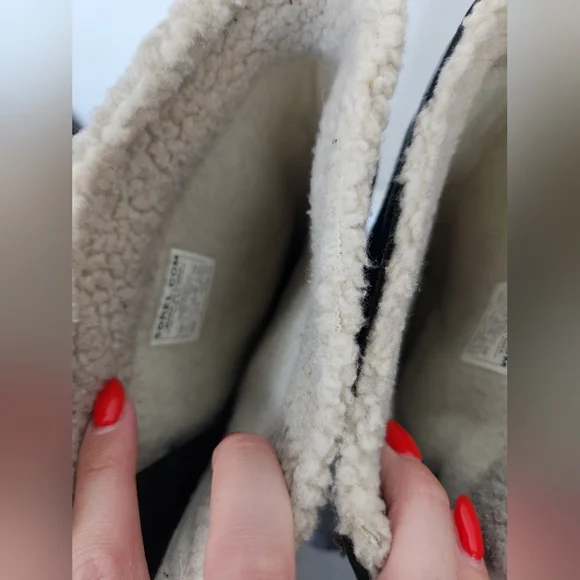 Sorel Fancy Tall Snow Boots Womens Black Size 9 - Picture 5 of 7